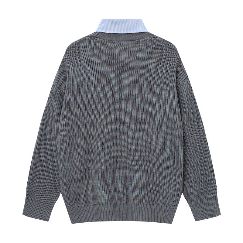Fälsche zwei Strickjacken und Pullover für Männer
