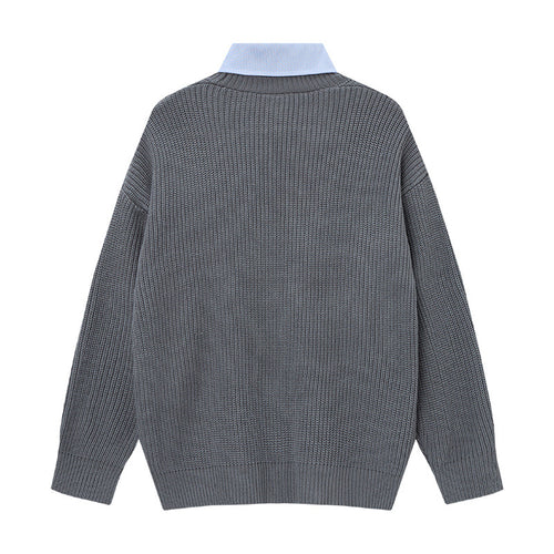 Fälsche zwei Strickjacken und Pullover für Männer