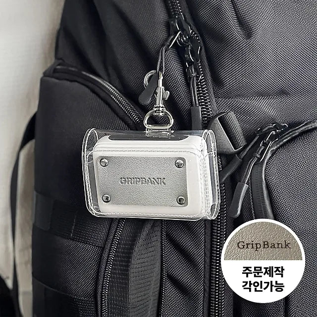 Ultra-small mini fast-charging auxiliary battery+Keyring Case [Free engraving]-0